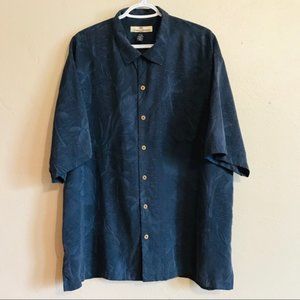 TOMMY BAHAMA Men;s 100% Silk Tropical Print Top XL